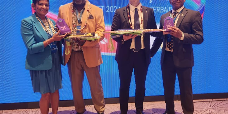 “La Organización de Derechos Humanos de Bonaire moviliza apoyo de la región europea para Bonaire en Bakú, Azerbaiyán”