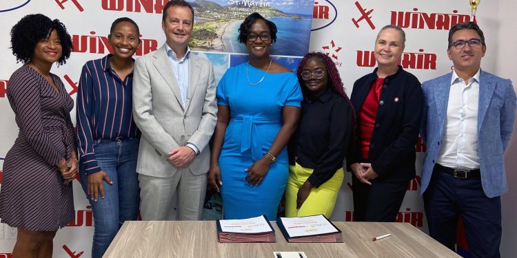 Winair y la Oficina de Turismo de Saint-Martin unen fuerzas para impulsar el turismo