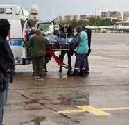 Se transportó con éxito desde SMMC al aeropuerto PJIA una de las víctima del tiroteo en el área de maho
