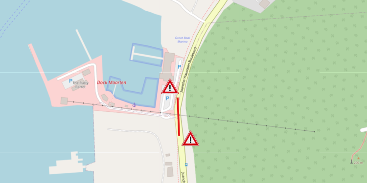 El Ministerio de VROMI, anuncia el cierre temporal de la vía del bulevar Juancho Yrausquin el domingo 4 de agosto