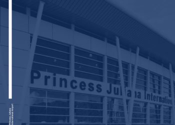 Cierre de Princess Juliana International Airport debido a la tormenta tropical