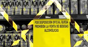 Prohibición de alcohol desde el domingo a las 6:00pm hasta el martes a las 6:00am