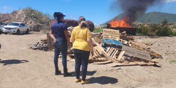 Gran cantidad de drogas y productos ilícitos confiscados destruidos bajo la supervisión de las fuerzas del orden