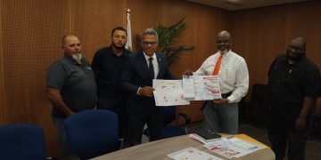 “Obras de reparación y mejora del Jocelyn Arndell Festival Village”