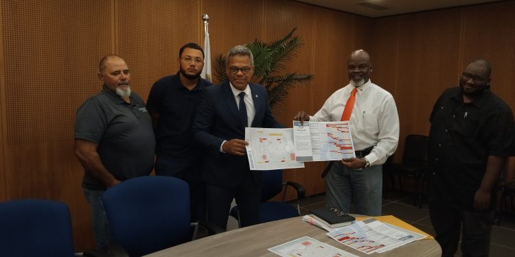 “Obras de reparación y mejora del Jocelyn Arndell Festival Village”