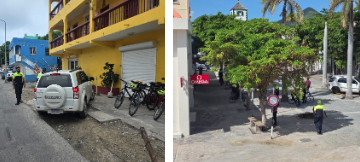 En las medidas de controles de tráficos en Philipsburg: se emitieron más de 100 multas