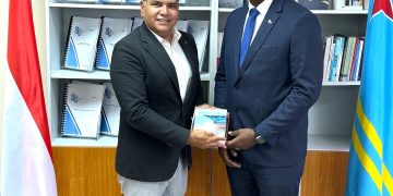 El Presidente del SER St. Maarten visita el SER Aruba