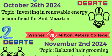 El Parlamento de la Juventud de St. Maarten organiza el debate interescolar anual