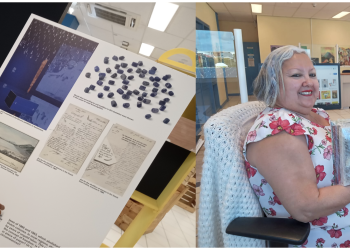 La editorial de St. Maarten visita la sucursal de San Nicolás de la Biblioteca Nacional de Aruba