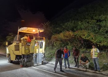 VROMI comienza con las reparaciones de la carretera principal