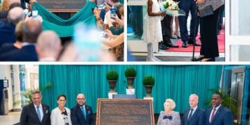 La Princesa Beatrix inaugura la nueva terminal del   Aeropuerto Internacional Princesa Juliana