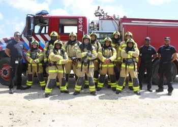 Los bomberos de BKCN aprueban con éxito la formación de jefes de turno