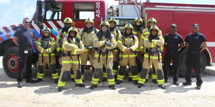 Los bomberos de BKCN aprueban con éxito la formación de jefes de turno