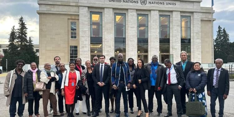 “La Organización de Derechos Humanos de Bonaire toma posición en la Conferencia de la ONU en Ginebra, destacando el colonialismo y los derechos indígenas”