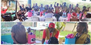 Tzu Chi continúa la tradición con un almuerzo festivo y una donación a los adultos mayores de Belvedere