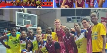 La Asociación Nacional de Baloncesto de St. Maarten organiza una exhibición de baloncesto femenino