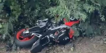 Muere joven en accidente de moto en Belvedere
