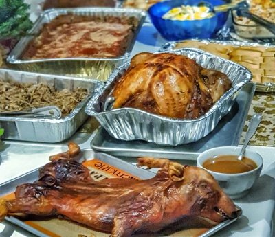 Preparación segura de comidas para las fiestas de Navidad de 2024