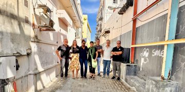 La Fundación Be The Change y sus socios planean la transformación de un callejón