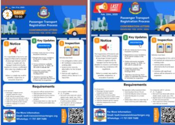 Carta de confirmación de transporte de transporte actualizada