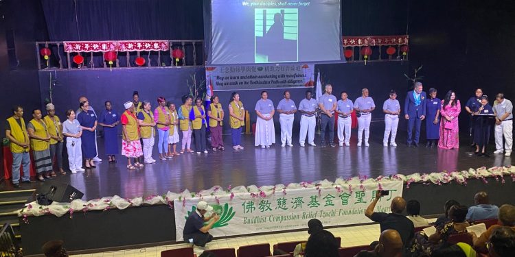 La Fundación Tzu Chi comienza el Año Nuevo Lunar con votos de compromiso