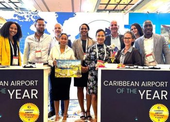 El Aeropuerto Internacional Princess Juliana es representado en Routes America 2025