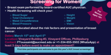 ¡Examen de mamas y evaluación de salud GRATIS para mujeres!