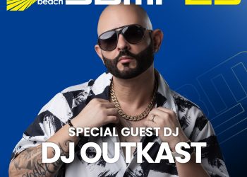 La Oficina de Turismo de St. Maarten celebra a Dj Outkast como artista destacado en el Festival de Música Soul Beach 2025