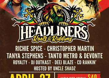 Están disponibles las entradas para el evento Roots & Riddims