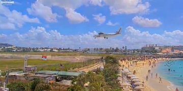 La cámara web de Maho Beach dará la bienvenida a los asistentes de SMART con un mensaje especial