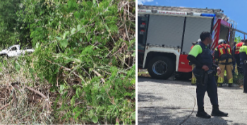 La Policía investiga un grave accidente en Waymond Hill (Valley Estate)