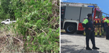 La Policía investiga un grave accidente en Waymond Hill (Valley Estate)