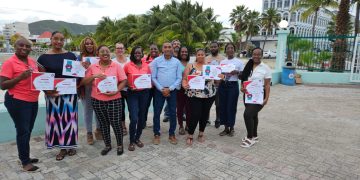 Fortalecimiento de los Servicios Bibliotecarios Regionales: Las Bibliotecas de Saba y St. Eustatius realizan una Visita de Trabajo a la Biblioteca de Sint Maarten