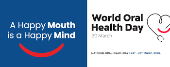 El jueves es el Día Mundial de la Salud Bucodental – “Una boca feliz es… una mente feliz”