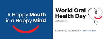 El jueves es el Día Mundial de la Salud Bucodental – “Una boca feliz es… una mente feliz”
