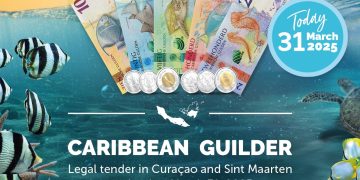 El florín caribeño entra oficialmente en circulación en Sint Maarten y Curaçao