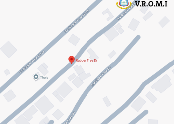 VROMI anuncia el cierre parcial de la vía en Rubber Tree Drive, Cole Bay