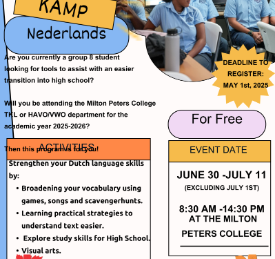 MPC organiza su primer Campamento de Verano de Neerlandés