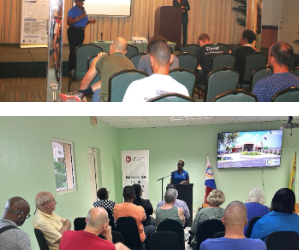 El Ministerio de ECYS presenta los diseños casi finales de la Escuela y Biblioteca Charles Leopold Bell en sesiones de consulta del Fondo Fiduciario