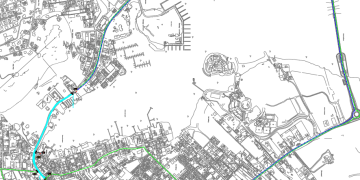 Cierre Nocturno de Welfare road, Cole bay, para el Proyecto de Repavimentación de la Carretera Asfáltica 2023-2024
