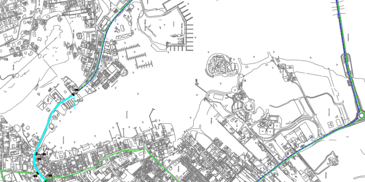 Cierre Nocturno de Welfare road, Cole bay, para el Proyecto de Repavimentación de la Carretera Asfáltica 2023-2024