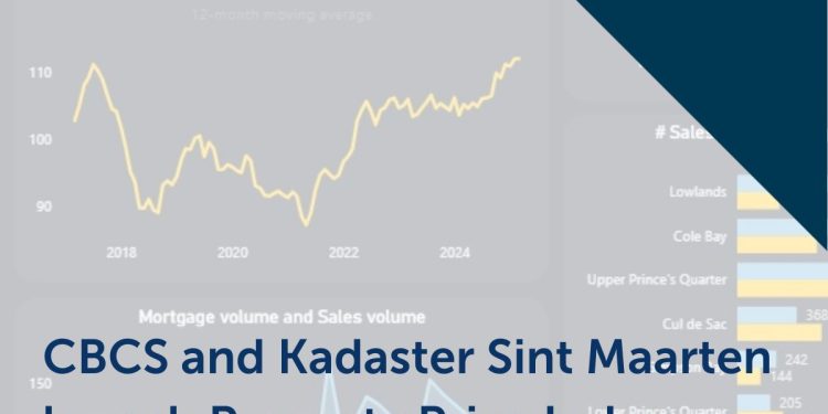 CBCS y el Kadaster Sint Maarten lanzan el Índice de Precios de la Propiedad