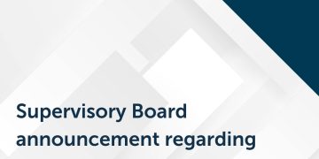 Anuncio del Consejo de Supervisión sobre un miembro del Comité Ejecutivo