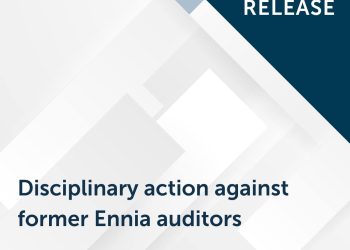 Medidas disciplinarias contra exauditores de Ennia