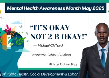 El Ministro Brug inaugura el Mes de la Concientización sobre la Salud Mental 2025: ““It’s OK Not 2 B OK””