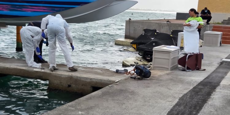 Rescatan cuerpo en la zona de Cole de Azure