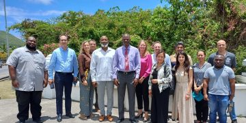 Visitar a las instalaciones marca un gran impulso en el desarrollo del nuevo centro de salud mental de Sint Maarten