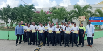 Cadetes del BPO-6 de Sint Maarten y las Islas BES completan con éxito su capacitación en RCP y Atención Básica de Emergencias