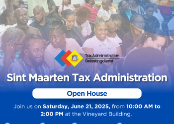 La Administración Tributaria de Sint Maarten celebra su Jornada de Puertas Abiertas este sábado 21 de junio