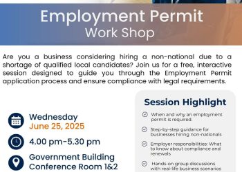 El Ministro Brug insta a las empresas a asistir al Taller sobre Permisos de Trabajo de VSA